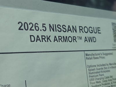 2026 Nissan Rogue Dark Armor™