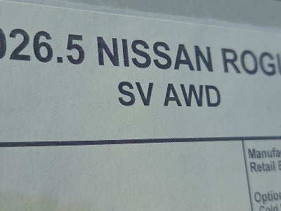 2026 Nissan Rogue SV