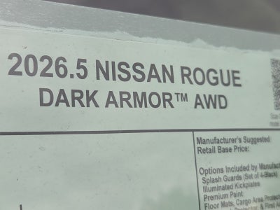2026 Nissan Rogue Dark Armor™