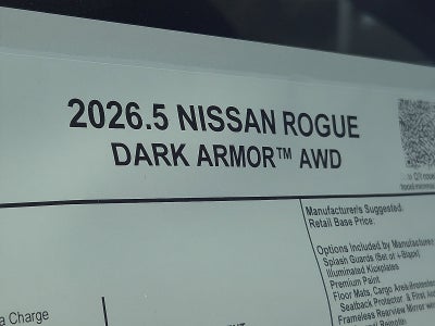 2026 Nissan Rogue Dark Armor™