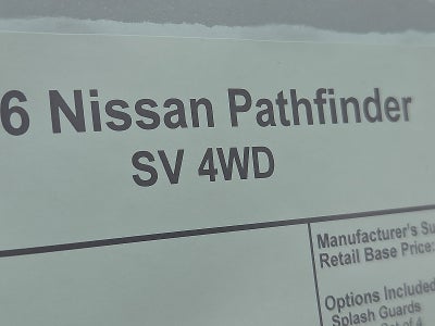 2026 Nissan Pathfinder SV