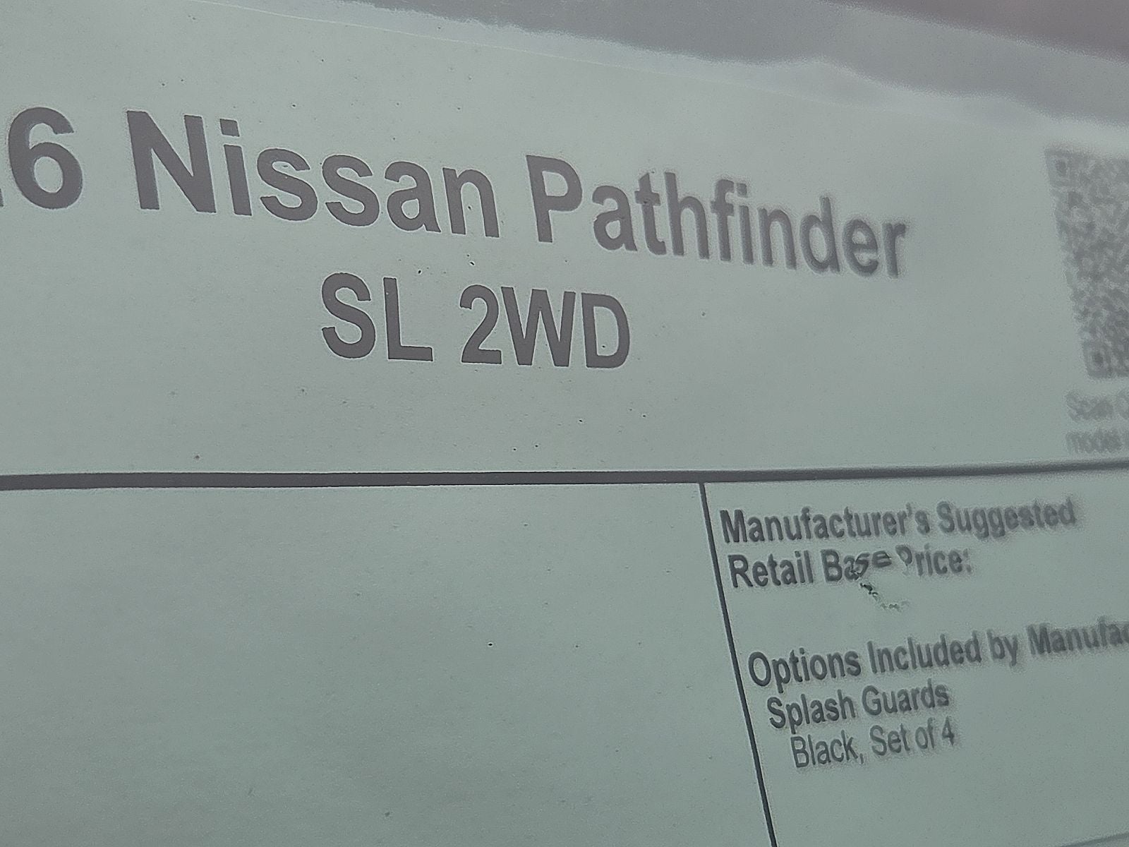 2026 Nissan Pathfinder SL