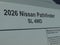 2026 Nissan Pathfinder SL