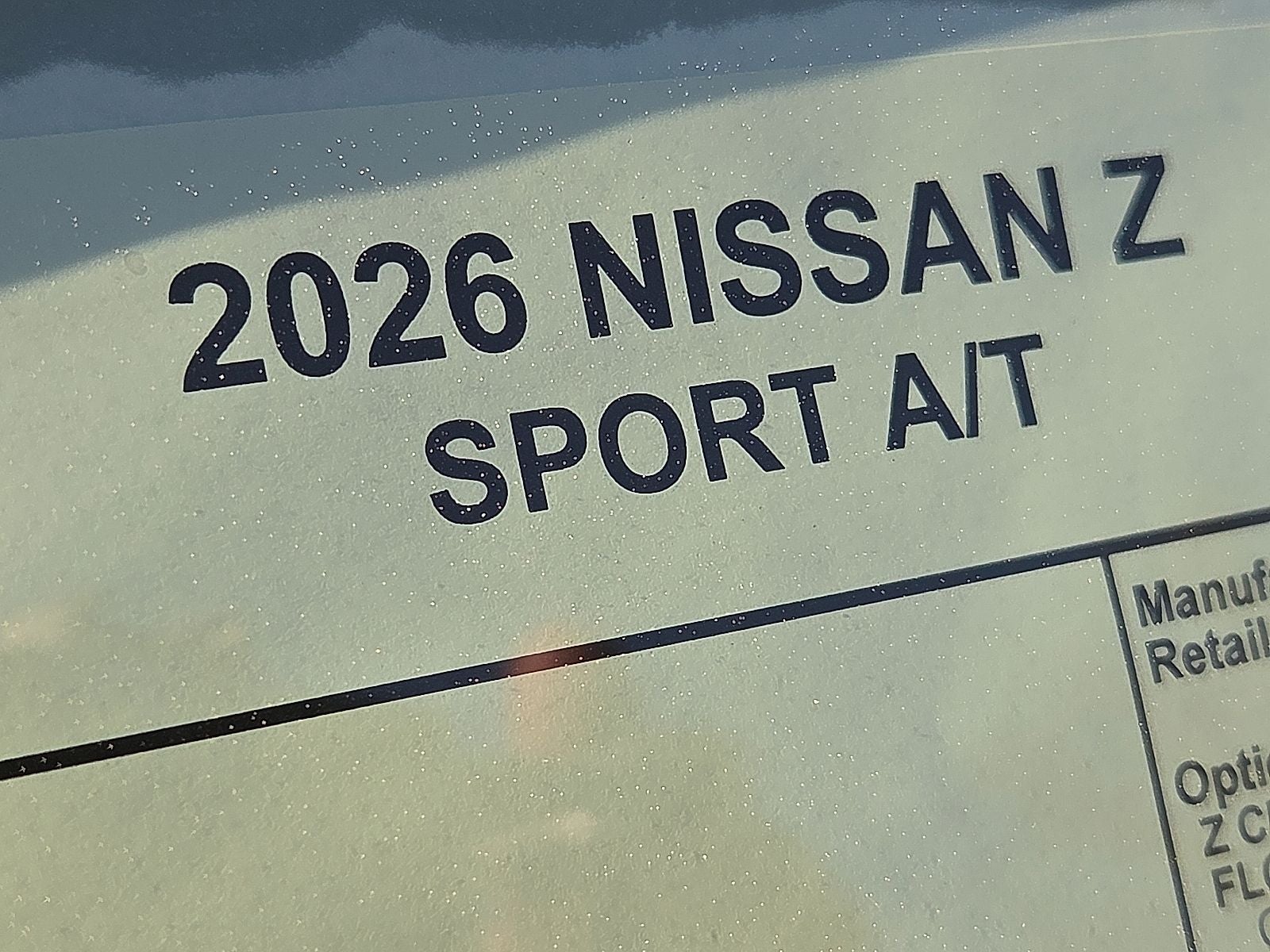 2026 Nissan Z Sport