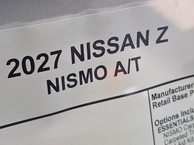2027 Nissan Z NISMO®