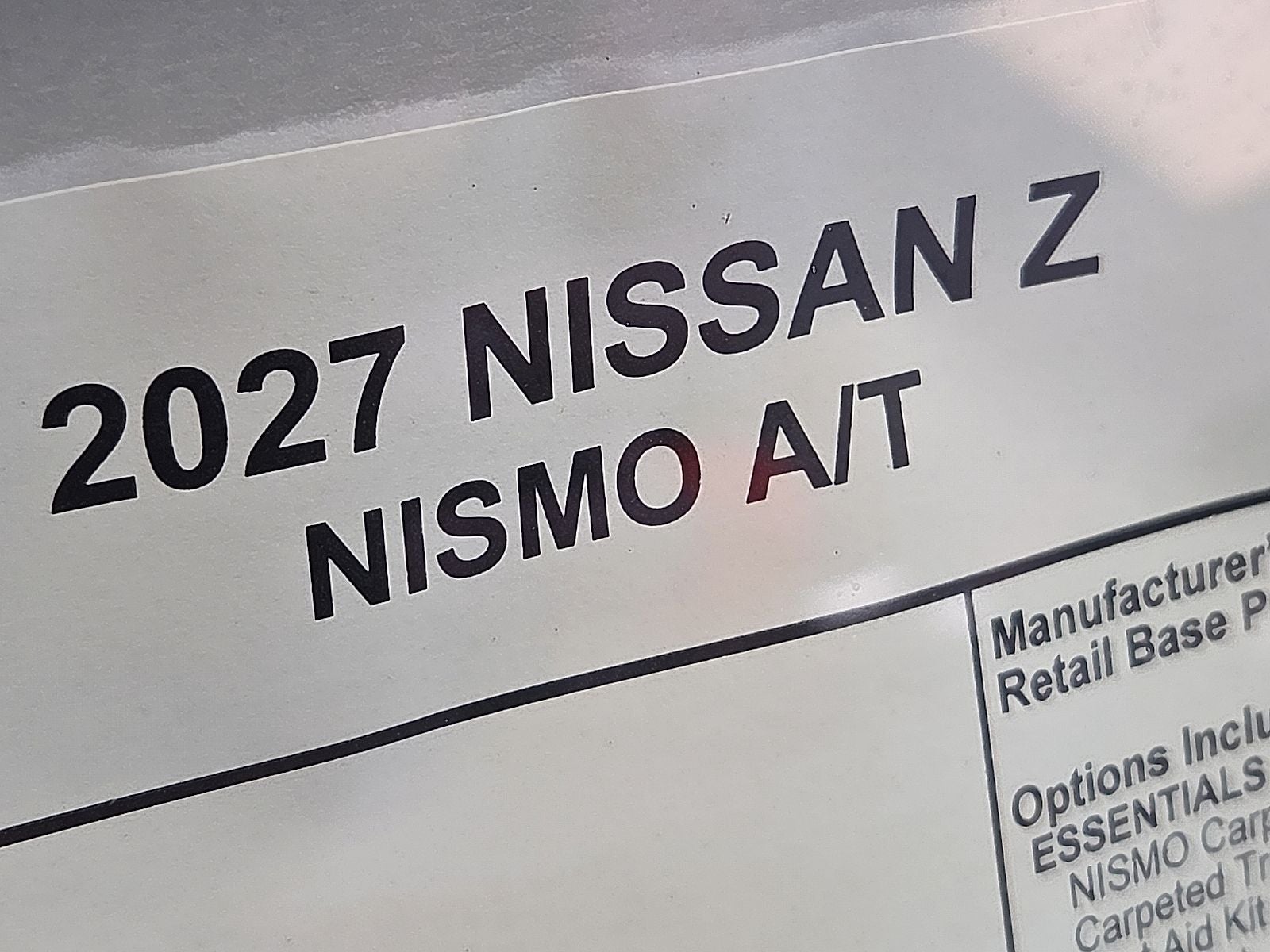 2027 Nissan Z NISMO®