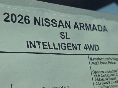 2026 Nissan Armada SL
