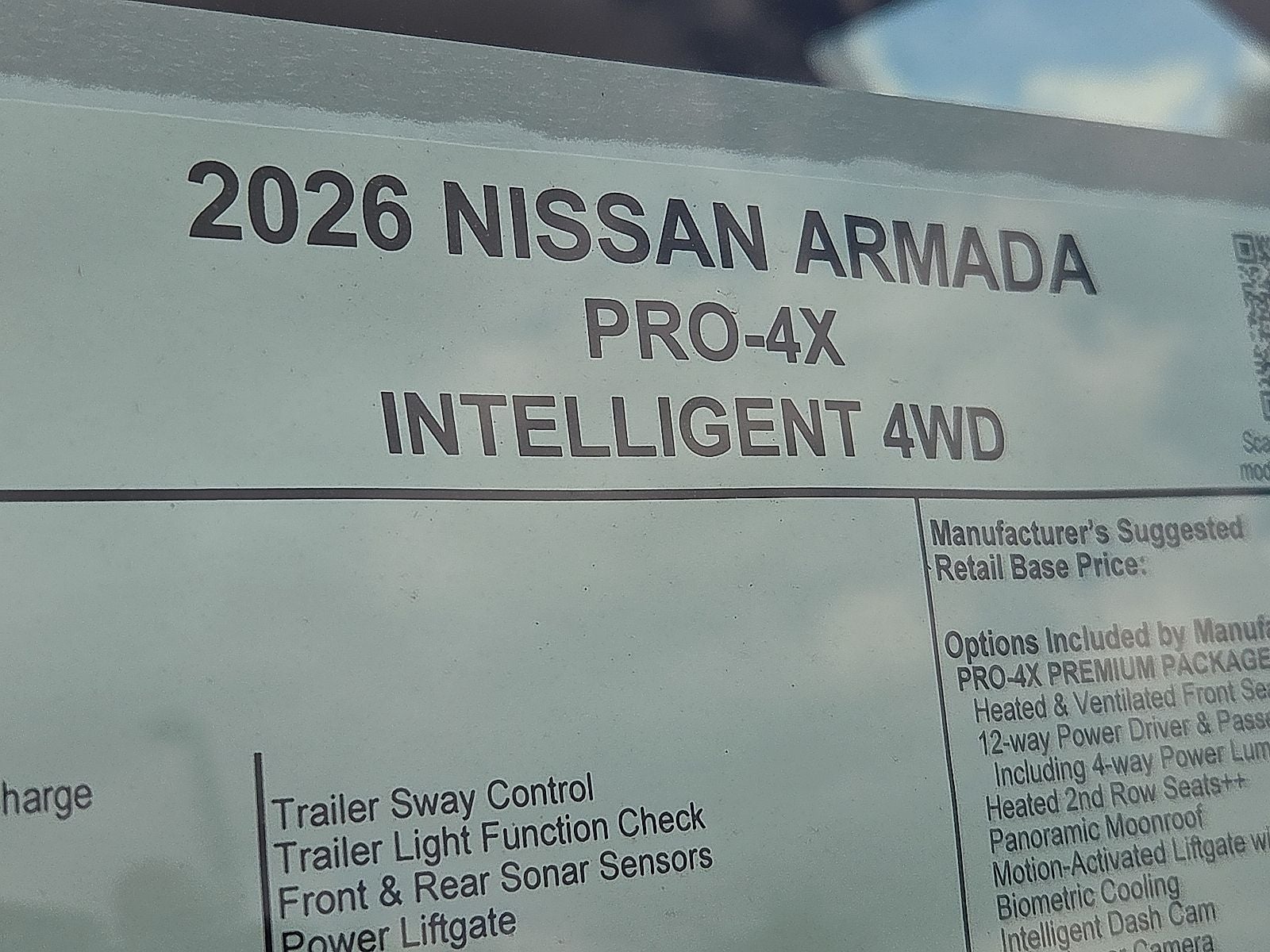 2026 Nissan Armada PRO-4X®
