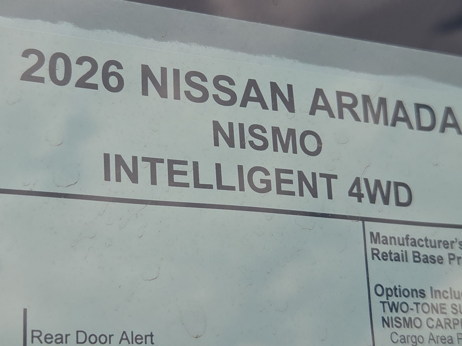 2026 Nissan Armada NISMO®