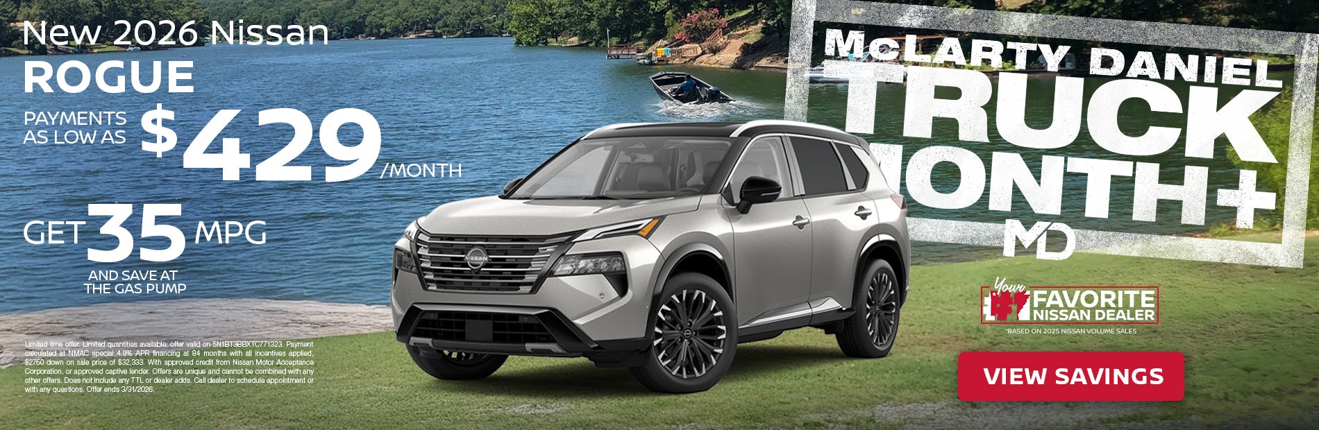 New 2026 Nissan Rogue