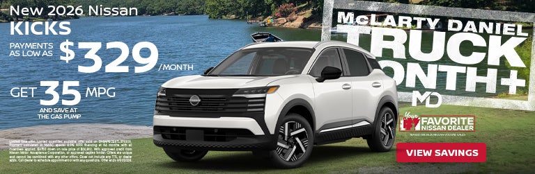 New 2026 Nissan Kicks