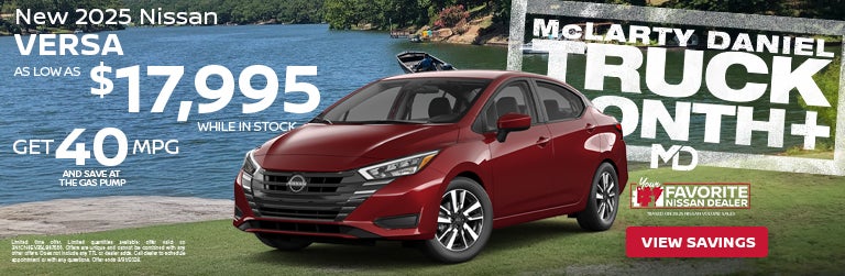 New 2025 Nissan Versa