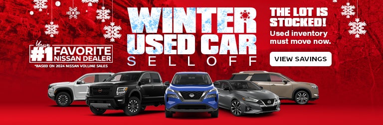 Winter Used CAR Sell Off