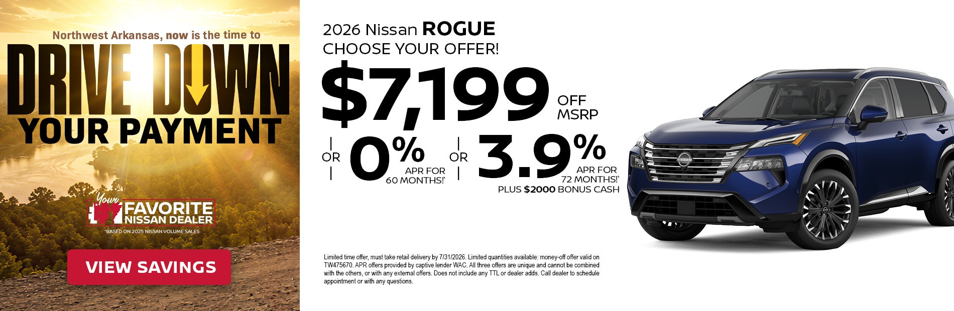 New 2026 Nissan Rogue