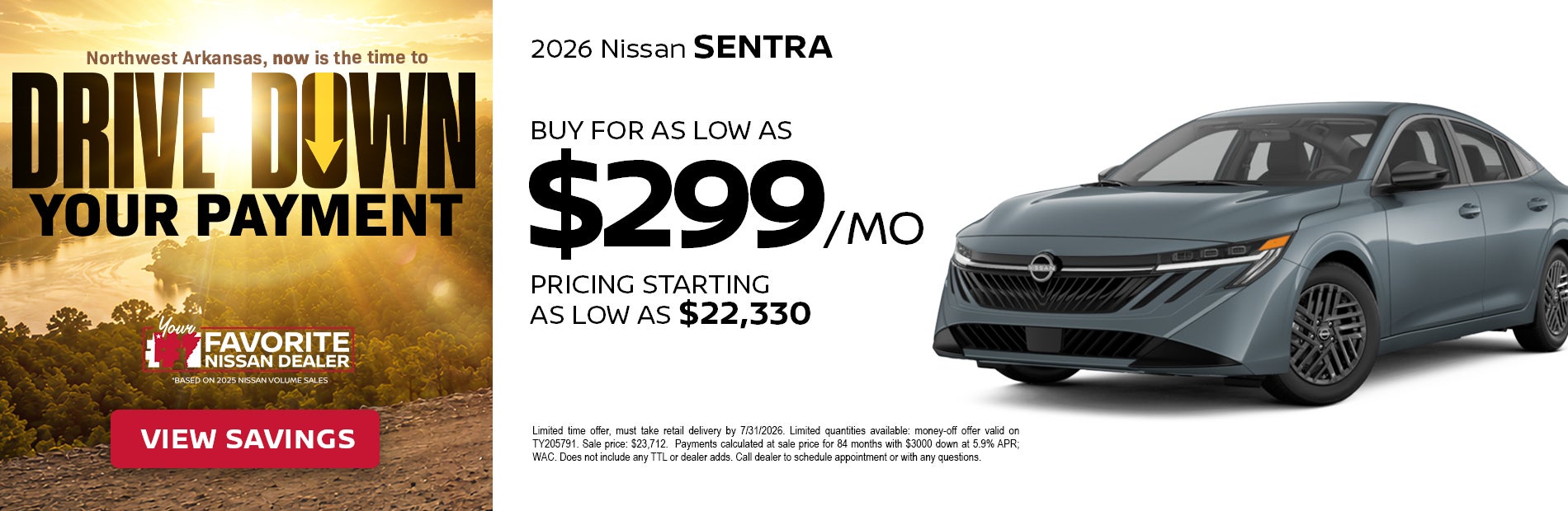 New 2026 Nissan Sentra