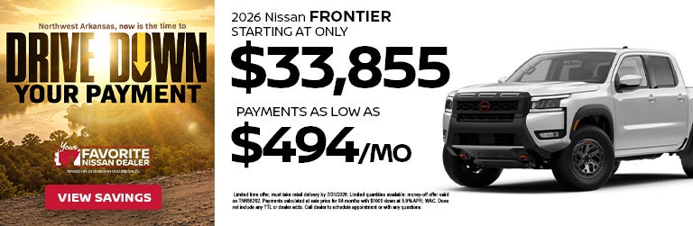 New 2026 Nissan Frontier