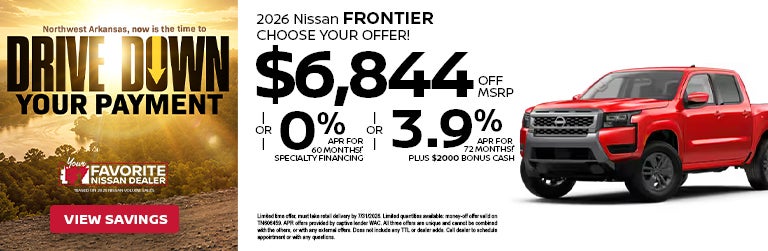 New 2026 Nissan Frontier