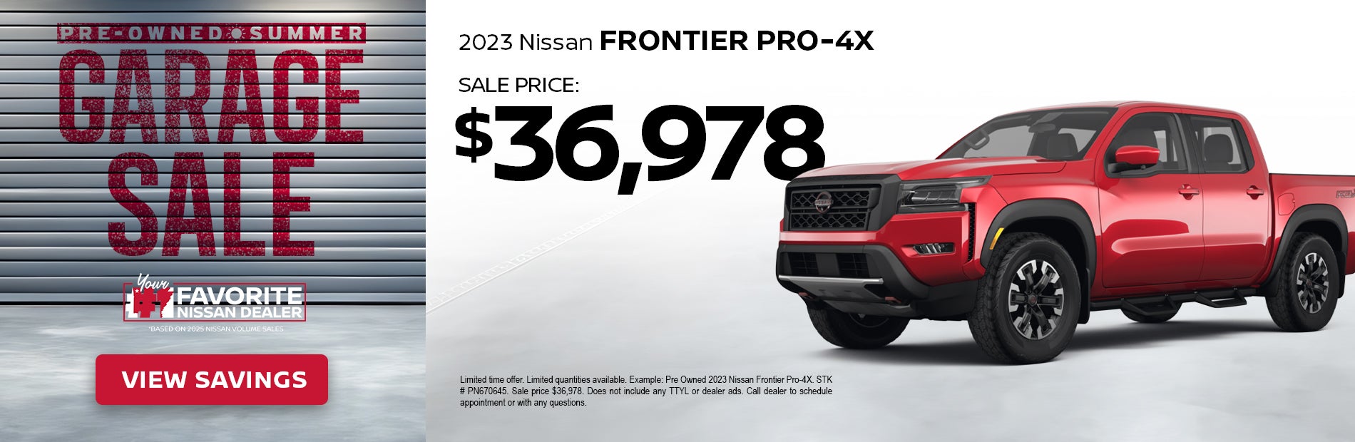 2023 Frontier Pro-4X