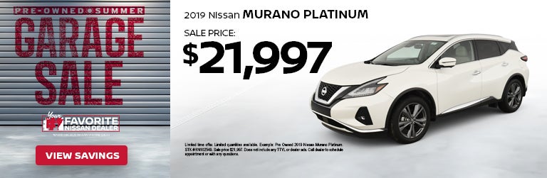 2019 Murano Platinum