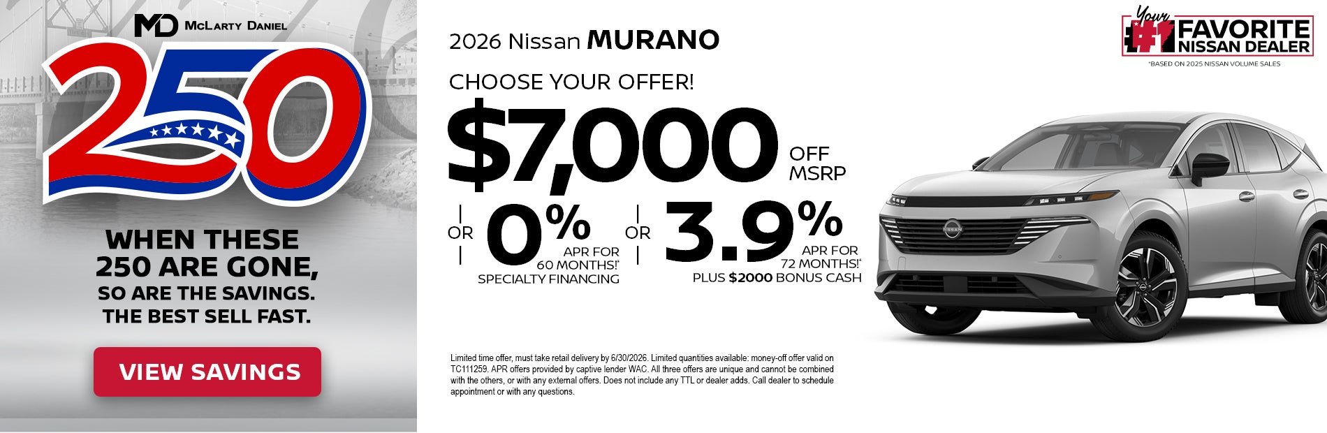 New 2026 Nissan Murano