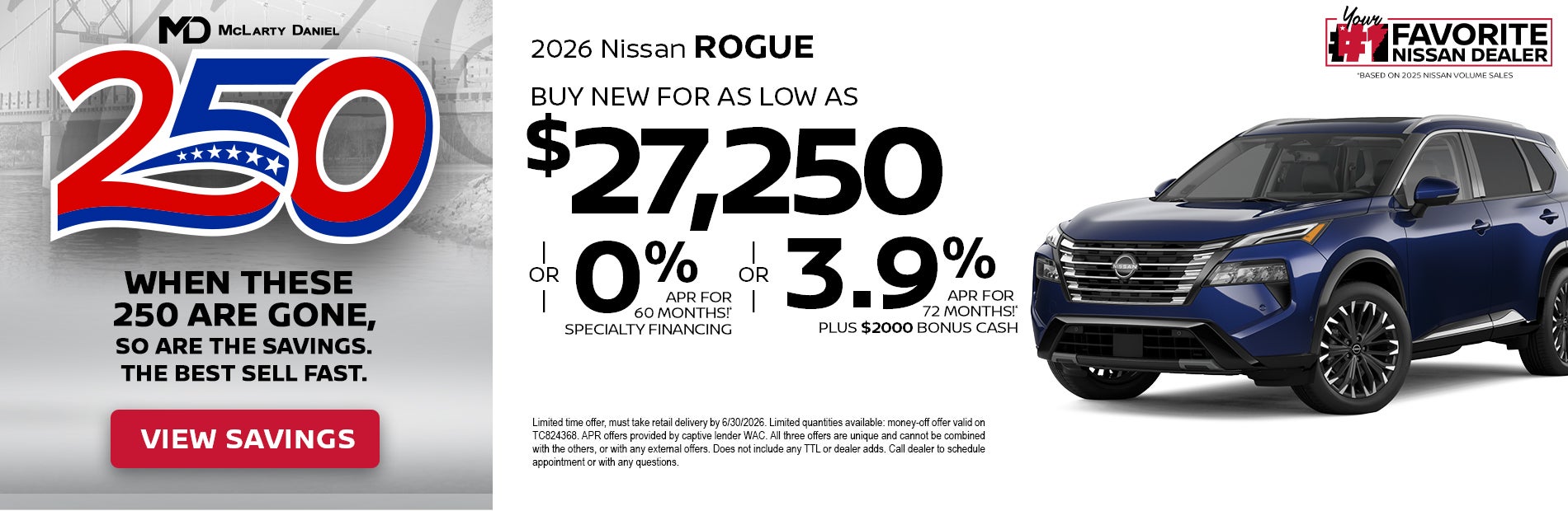 New 2026 Nissan Rogue