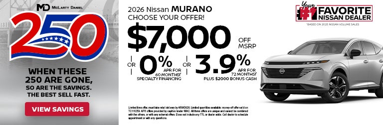 New 2026 Nissan Murano