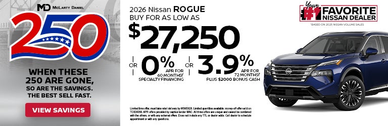 New 2026 Nissan Rogue