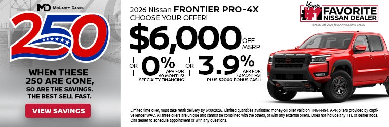 2026 Nissan Frontier Pro-4x