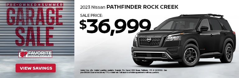 2023 Pathfinder Rock Creek
