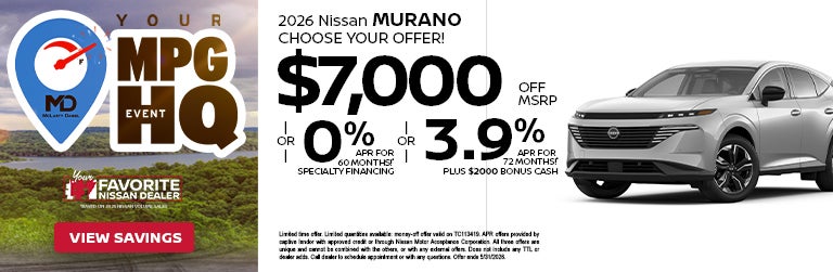 New 2026 Nissan Murano