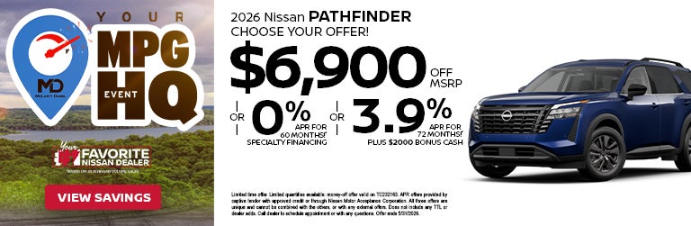 New 2026 Nissan Pathfinder