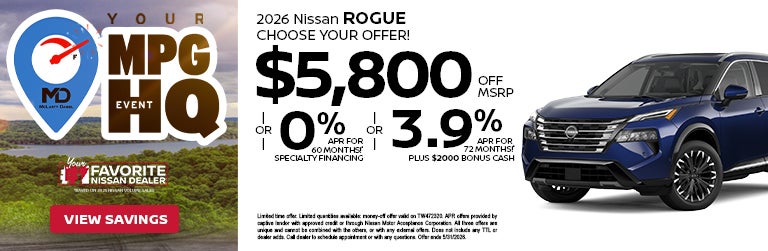 New 2026 Nissan Rogue