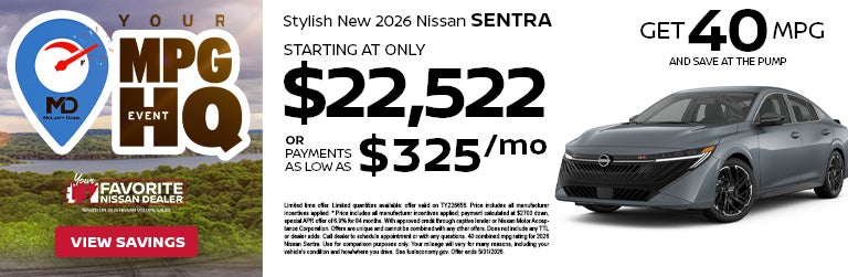New 2026 Nissan Sentra