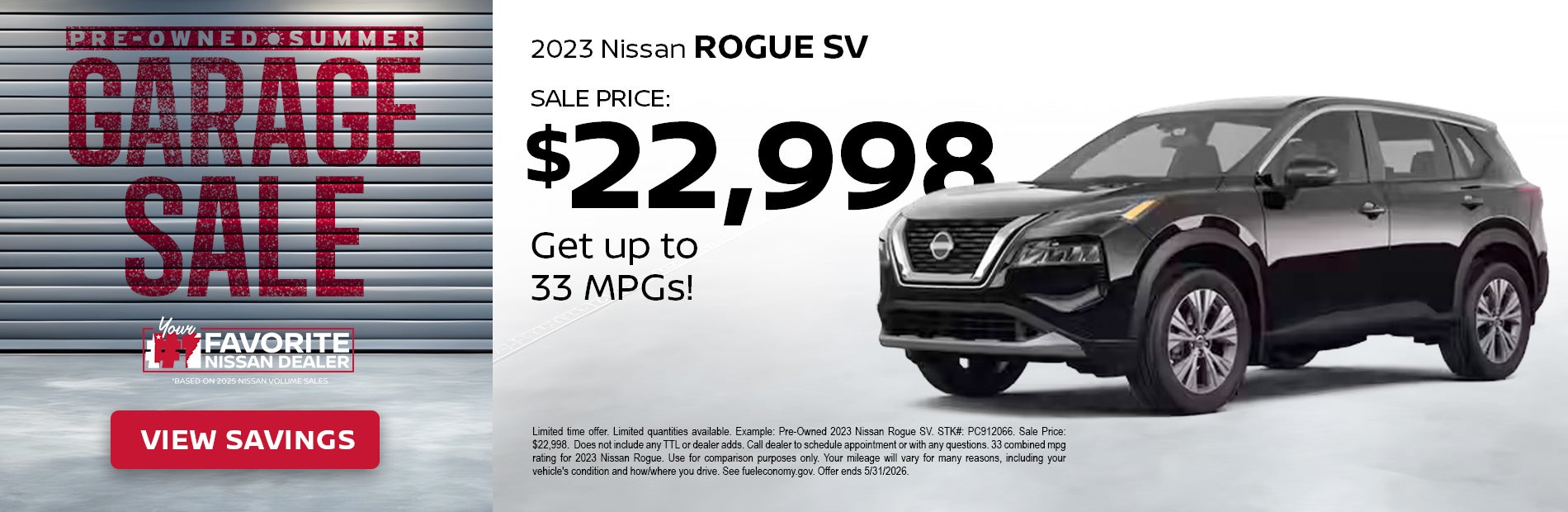 PreOwned 2023 NIssan Rogue