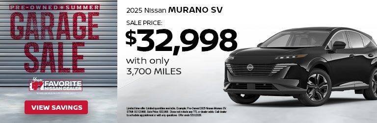 PreOwned 2025 Nissan Murano 