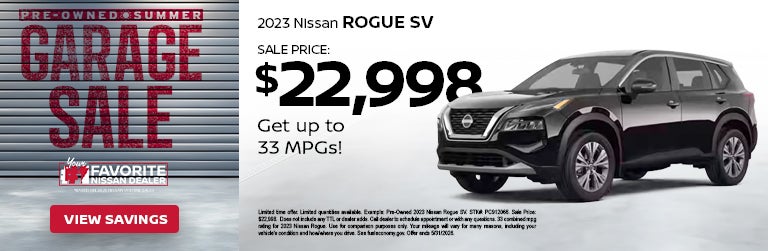 PreOwned 2023 NIssan Rogue