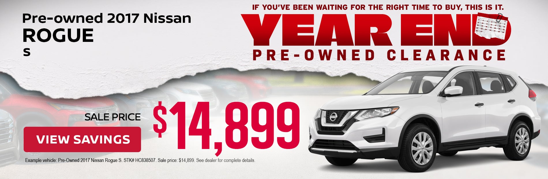 YEAR END PRE OWNED CLEARANCE