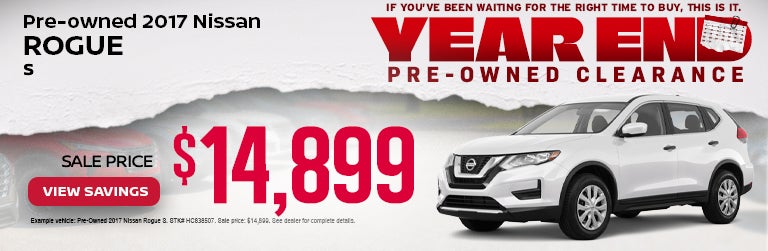 YEAR END PRE OWNED CLEARANCE