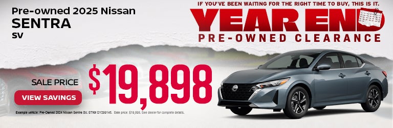 YEAR END PRE OWNED CLEARANCE