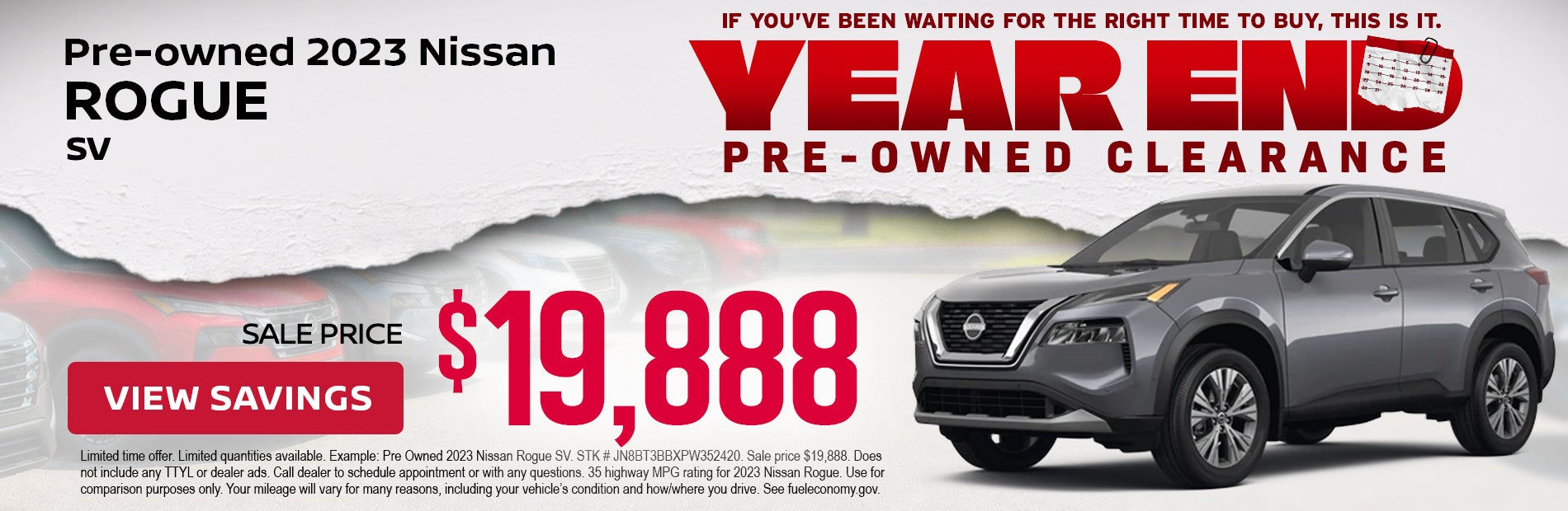 2023 NISSAN ROGUE SV