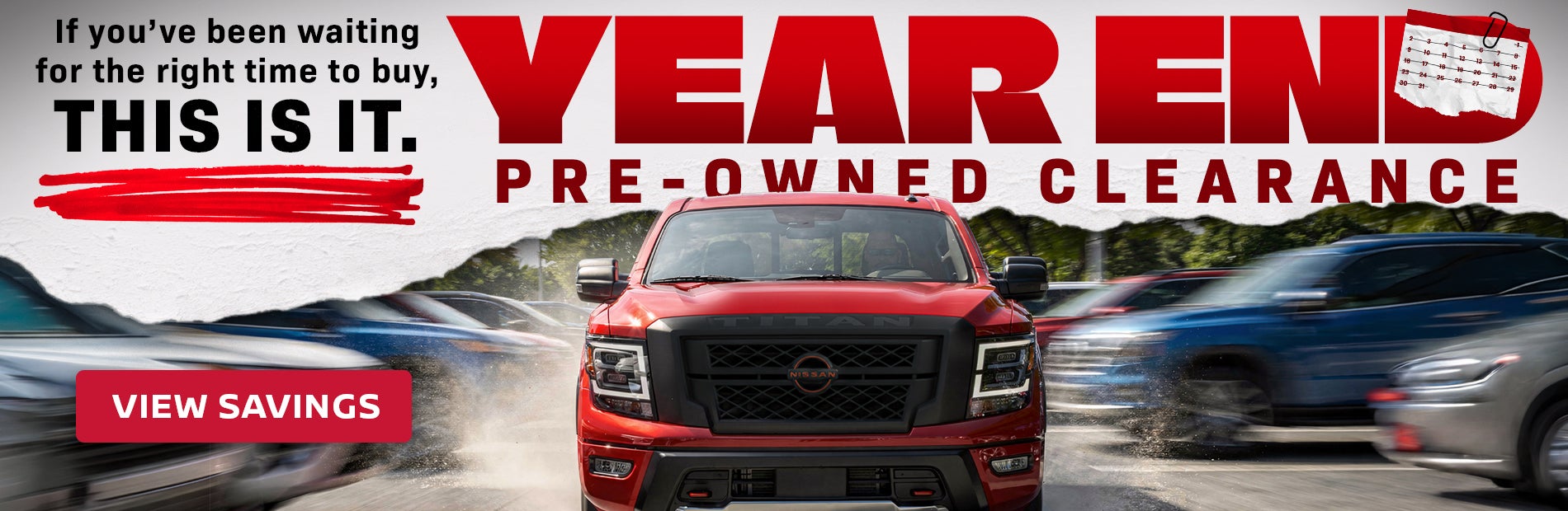 YEAR END PRE OWNED CLEARANCE