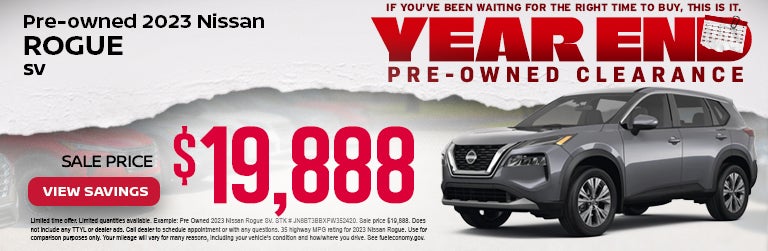2023 NISSAN ROGUE SV