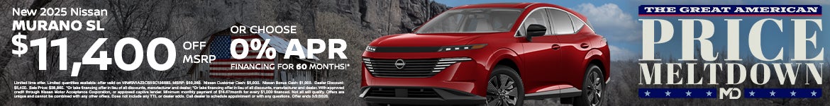 NEW 2025 NISSAN MURRANO